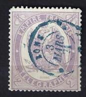 Timbres Télégraphe No 8a - Telegrafi E Telefoni