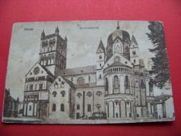 NEUSS - Quirinuskirche     /   Gelaufen    1920      ( T - 12 ) - Neuss