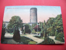 Bielefeld , Sparenburg U. Kurfürstendenkmal   /   Gelaufen   1917      ( T - 12 ) - Bielefeld