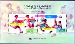 Korea 2002 World Cup 4v+S/S Discount! - 2002 – Südkorea / Japan