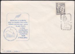 Yugoslavia 1962, Illustrated Cover "Discovery Of Monuments To Rade Koncar" W./ Special Postmark "Sibenik", Ref.bbzg - Briefe U. Dokumente