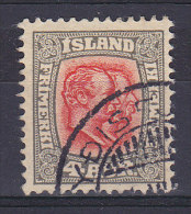 Iceland 1907 Mi. 50     4 A Könige Christian IX & Frederik VIII. - Usati