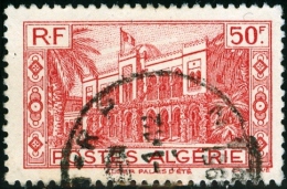 ALGERIA, COLONIA FRANCESE, FRENCH COLONY, UCCELLI, BIRDS, 1949, FRANCOBOLLO USATO - Gebraucht