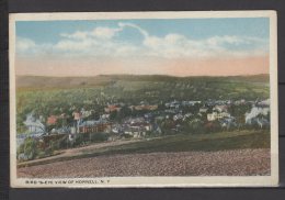 Bird's Eye View Of Hornell - New York - Tarjetas Panorámicas