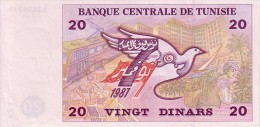 TUNISIE   20 Dinars  Daté De 1987   Pick 88           ***** BILLET  NEUF ***** - Tunesien