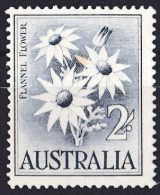 Australia 1959-1964 Flowers 2s Flannel Flower MNH - Gum Tone Spot - Neufs