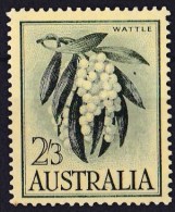 Australia 1959-1964 Flowers 2/3 Wattle MNH - Mint Stamps