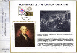 Feuillet Tirage Limité CEF 154 30 1797 Bicentenaire De La Révolution Américaine - 1971-1980