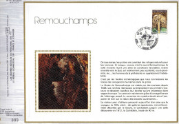 Feuillet Tirage Limité CEF 167 43 1833 Grottes De Remouchamps - 1971-1980