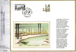 Feuillet Tirage Limité CEF 168 44 1834 Vue Des Rives De La Lys - 1971-1980