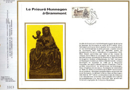 Feuillet Tirage Limité CEF 169 45 1832 Le Prieuré Hunnegen à Grammont - 1971-1980