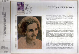 Feuillet Tirage Limité CEF 137 13 1775 Fondation Reine Fabiola - 1971-1980