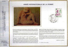 Feuillet Tirage Limité CEF 138 14 1776 Année Internationale De La Femme - 1971-1980