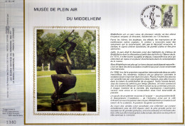 Feuillet Tirage Limité CEF 139 15 1777 Musée En Plein Air Du Middelheim - 1971-1980