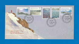 AAT  1985  Mi.Nr. 64,67,68,70,71 - Expeditions MAWSON - FDC 06. Dec.1985 - FDC