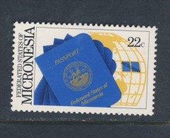 MICRONESIE 1986 PASSEPORT MICRONESIEN Sc N°53 NEUF MNH** - Micronesië