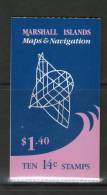 Marshall Islands  1984-85  : CARNET CARTES ET NAVIGATION SC N°40a NEUF MN** - Marshall