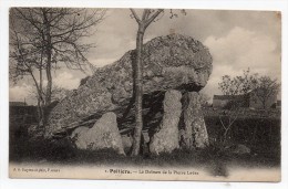 Cpa 86 - Poitiers - Le Dolmen De La Pierre Levée - Dolmen & Menhire