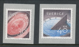 Sweden 2013 Facit # 2956-2957. Messuring Time & Space.  MNH (**) - Unused Stamps