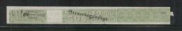 GERMANY 3RD (THIRD) REICH CIGARETTE BAND REVENUE FEINSCHNITT OPT 50G 12RM DAS KILOGR GREEN MARTIN BRINKMANN BREMEN - Altri & Non Classificati