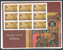 Sweden 2014. Facit SS 28. Skara Stift 1000 år, MNH (**) - Blocks & Kleinbögen