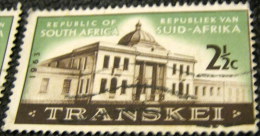 South Africa 1963 First Meeting Of Transkei Legislative Assembly 2.5c - Used - Gebraucht