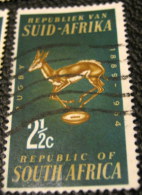 South Africa 1964 The 75th Anniversary Of South African Rugby Board 2.5c - Used - Gebruikt