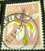 South Africa 1974 Flower Dietes Grandiflora 1c - Used - Usati