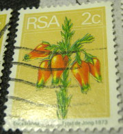 South Africa 1974 Flower Erica Blenn 2c - Used - Usati