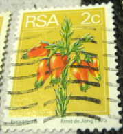 South Africa 1974 Flower Erica Blenn 2c - Used - Usati