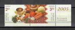 Ukraine 2005 Paar Aus MH / Pair From Booklet EUROPA ** - 2005