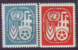 UNITED NATIONS New York 78-79,unused - Unused Stamps