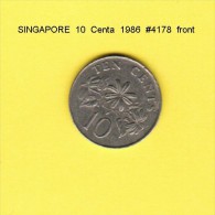 SINGAPORE   10  CENTS  1986  (KM # 51) - Singapur