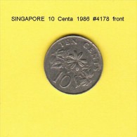 SINGAPORE   10  CENTS  1986  (KM # 51) - Singapore