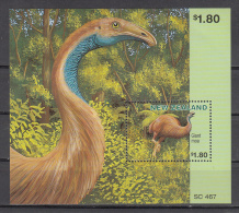 New Zealand   Scott No. 1398a   Year  1996  Mnh Souv. Sheet - Nuevos