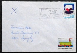 Denmark 1985   Letter MiNr.851 Fåborg  18-12-1985 ( Lot 3293 ) - Lettres & Documents