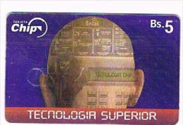 BOLIVIA - ENTEL (CHIP) -  2001  TECNOLOGIA SUPERIOR EXP. 12. 2002  - USED  -  RIF. 7987 - Bolivië