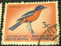 South Africa 1961 Shrike 3c - Used - Used Stamps