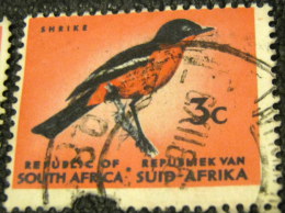 South Africa 1961 Shrike 3c - Used - Used Stamps