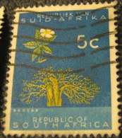 South Africa 1961 Baobab Tree Adansonia Digitata 5c - Used - Used Stamps