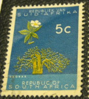 South Africa 1961 Baobab Tree Adansonia Digitata 5c - Used - Oblitérés