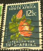 South Africa 1961 Flower Protea 12.5c - Used - Used Stamps