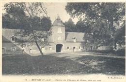 CPA Beuvry  Entree Du Chateau De Gorre Coté Du Bois - Beuvry