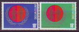 UNITED NATIONS New York 281-282,unused - Neufs