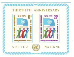 UNITED NATIONS New York 283-284,unused - Neufs