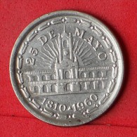 ARGENTINA  1  PESO  1960   KM# 58  -    (Nº07125) - Argentina