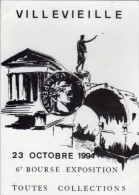 VILLEVIEILLE(Gard)  - 23 Octobre 1994 - Manif Reportée Au 19 Février 1995 ( Inondations) (68062) - Monnaies (représentations)