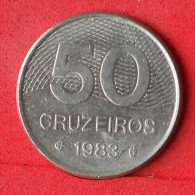 BRAZIL  50  CRUZEIROS  1983   KM# 594,1  -    (Nº07133) - Brasil