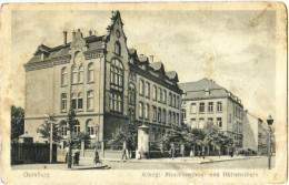 Duisburg - Königl. Maschinenbau- Und Hüttenschule - & School - Duisburg