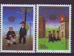 UNITED NATIONS New York 604-605,unused - Unused Stamps